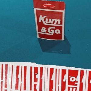 KUM AND GO Playing Cards convenience store only available in Iowa! Watch Video